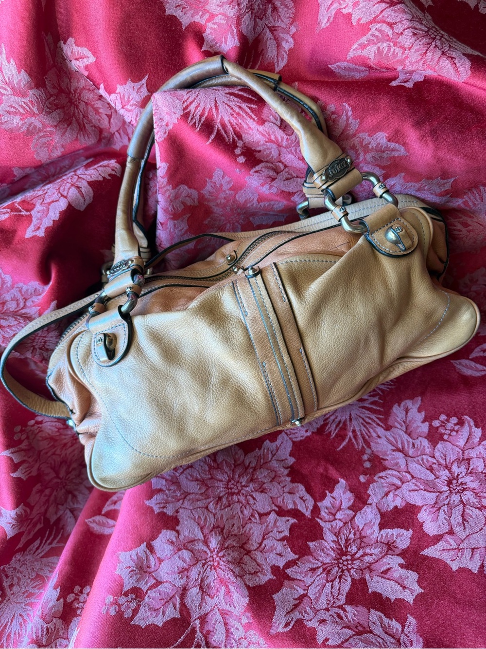 Vintage Leather Juicy Couture Purse - Picture 10 of 14